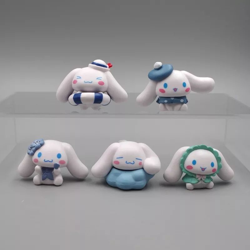 (Ready for delivery) 5 pieces/set of Sanrio model cinnamon rolls. The cinnamon rolls are very cute.
